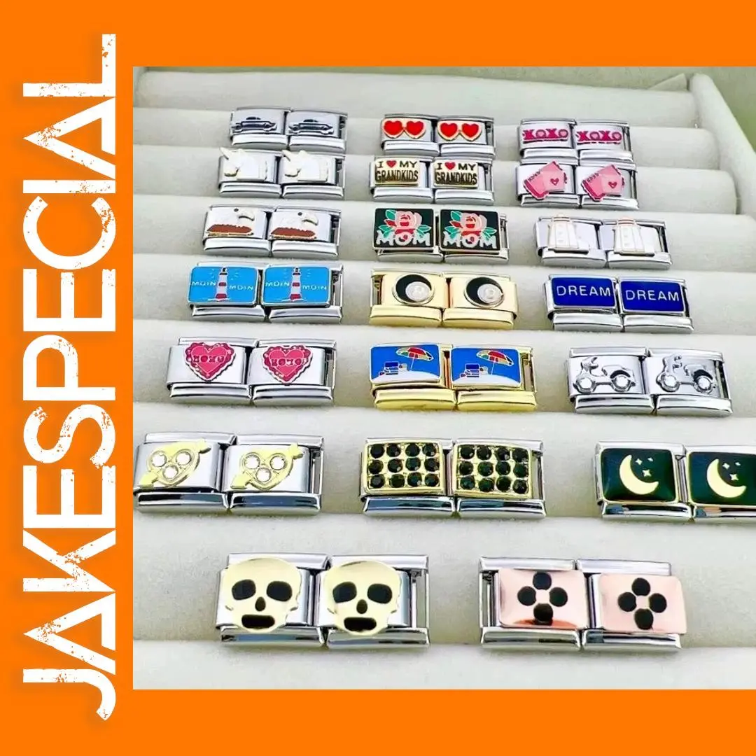 Italian Star Charm Bracelet for DIY Jewelry 1 Italian Star Charm Bracelet for DIY Jewelry