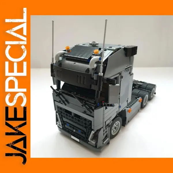 MOC 42078 Truck Engineering Building Blocks Set