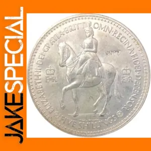 1953 Elizabeth II Silver Coin Replica