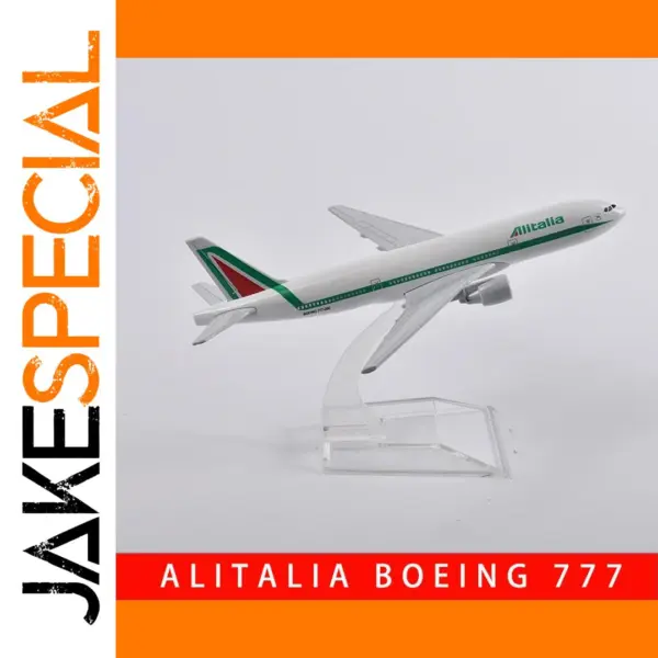 Alitalia Boeing 777 Diecast Model 1:400 Scale