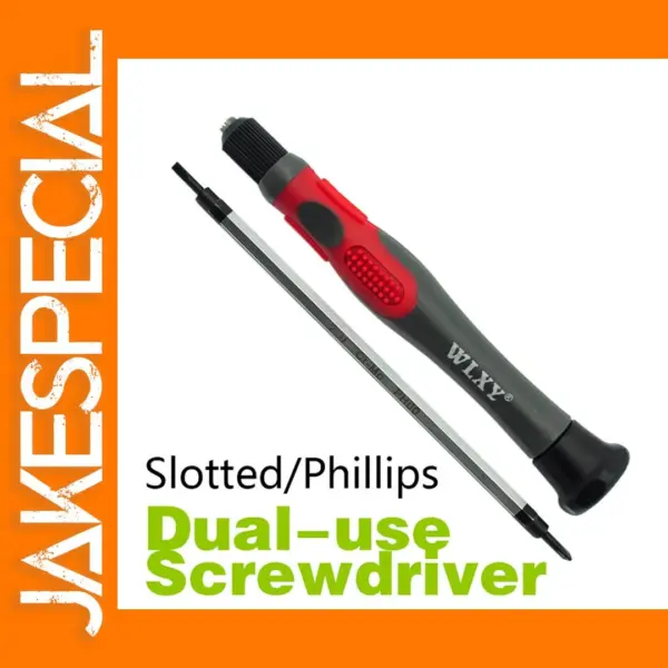 Red and Black Dual-Use 2.0mm Precision Screwdriver
