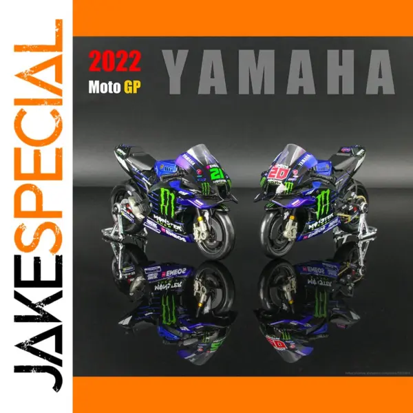 Maisto 1:18 Yamaha Factory Racing Motorcycle Model