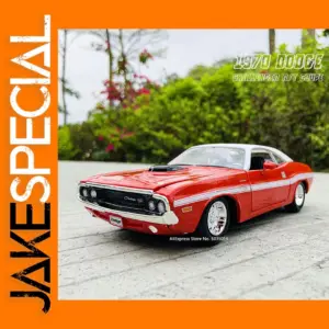 Maisto 1:24 Dodge Challenger R/T Red Model