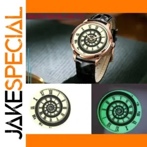 28.5MM Green Luminous Roman Watch Dial for NH35