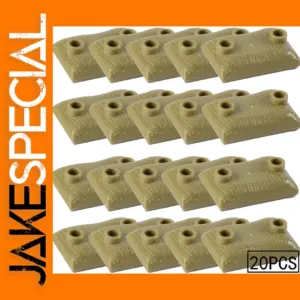 20pcs Green MOC Building Block Sandbags