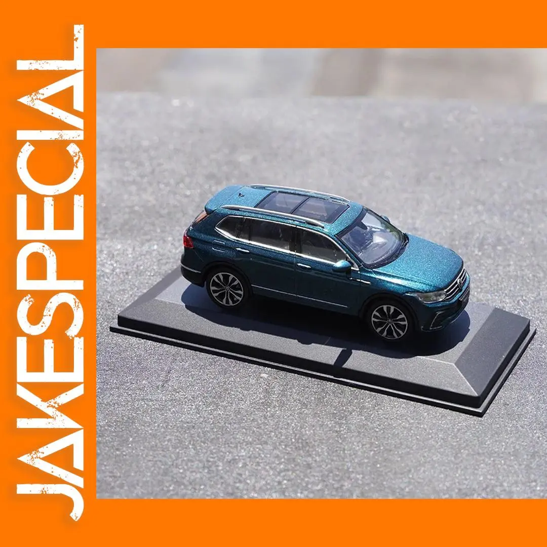 Diecast Alloy 1:43 Blue TIGUAN L 2022 Model 1 Diecast Alloy 1:43 Blue TIGUAN L 2022 Model