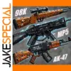 AK47 Toy Pistol Building Blocks Model
