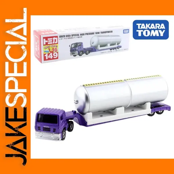 Takara Tomy Isuzu Giga Tank Transporter Model