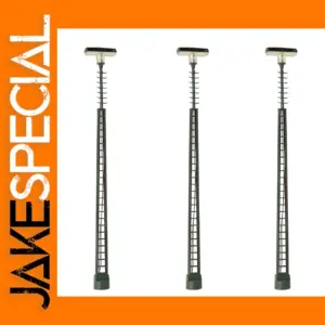 3pcs HO Scale Bright White LED Lamp Posts