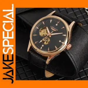 Elegant Automatic Mechanical Wristwatch