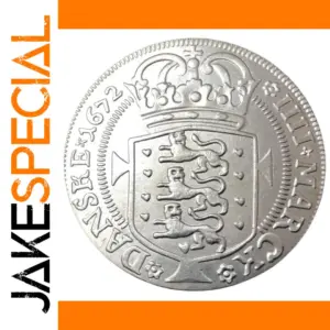 1672 Denmark 4 Mark Imitation Coin