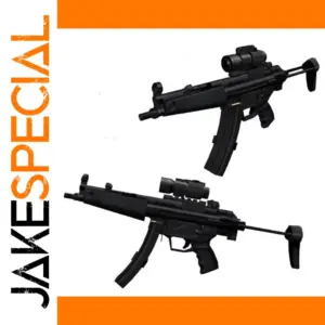 1:1 MP5 Submachine Gun Paper Model Toy