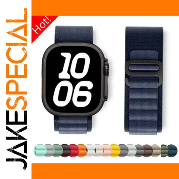 Alpine Nylon Strap for Apple Watch Series 10 SE 44mm