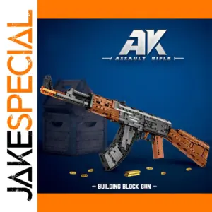 AK47 Assault Rifle Model Building Blocks Kit