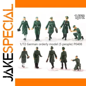 1/72 German Orderly Figurine Set of 5