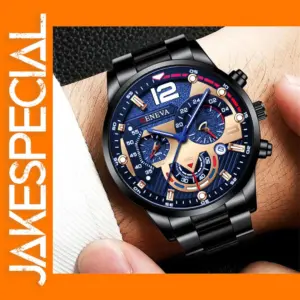 Men's Stainless Steel Quartz Wristwatch Fashion