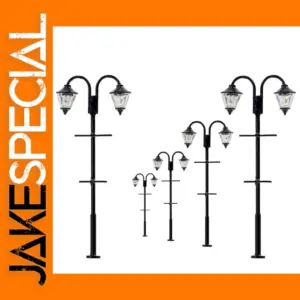 5pcs Warm White HO Scale Model Train Lamps