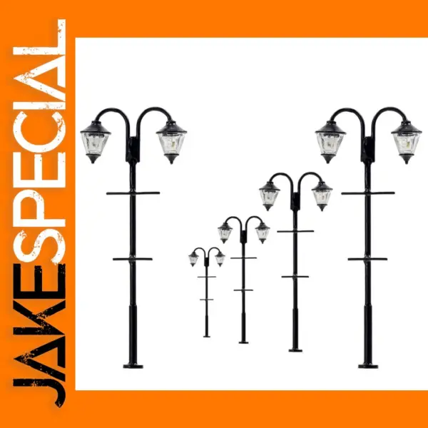 5pcs Warm White HO Scale Model Train Lamps