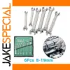 6-Piece Steel Wrench Set for Pipes