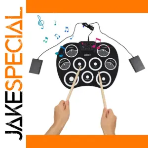Portable 9-Pad Electronic Drum Set