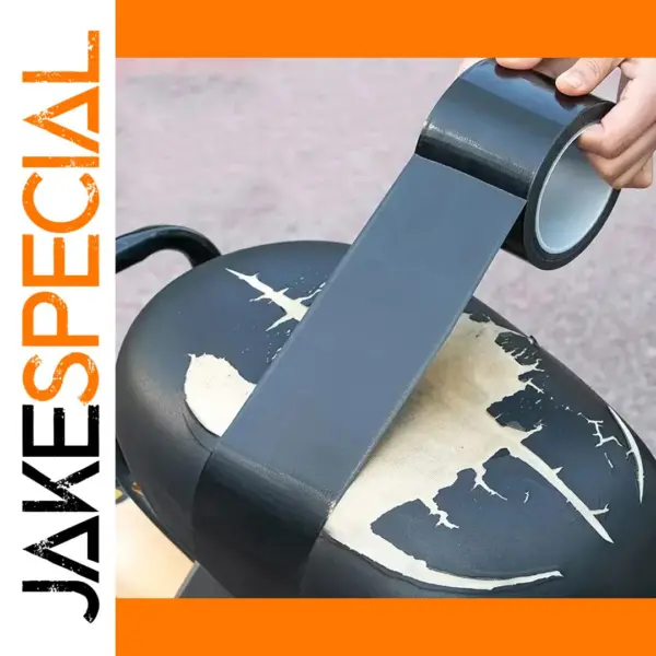 Black Self-Adhesive Leather Repair Tape