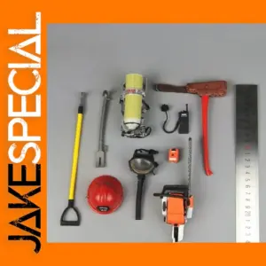 1/6 Scale Fireman Toy Accessories