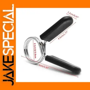 Barbell Clamp Spring Collar Clips Set 25/28/30 mm