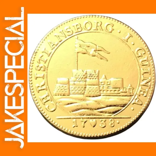 22K Gold Plated Christian VI Copy Coin