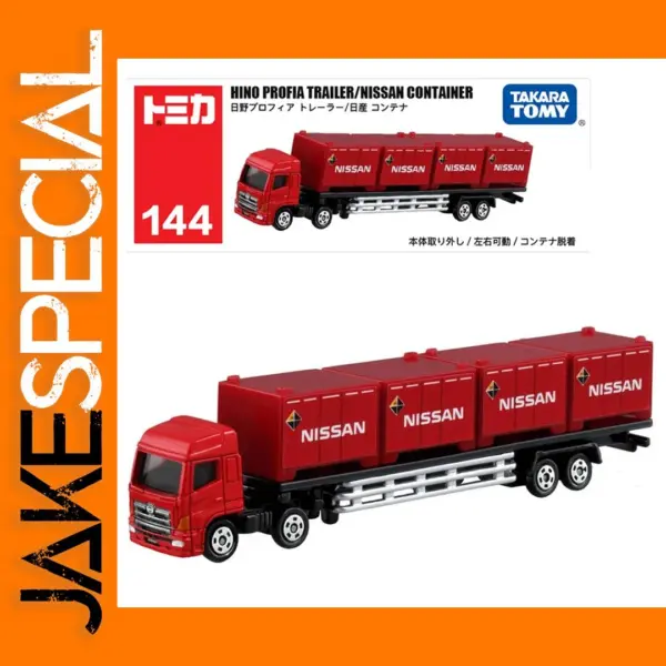 Hino Profia Trailer with Nissan Containers Model