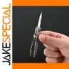 Multifunctional Titanium Alloy Knife and Tweezers