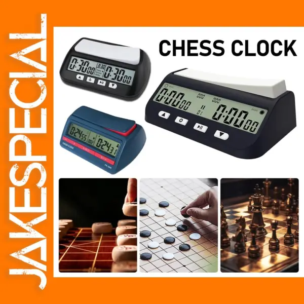 Digital Chess Clock Timer for Multiple Games