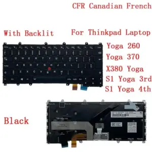 Canadian French Backlit Keyboard for Lenovo Yoga Series 16 74084a68 no logo