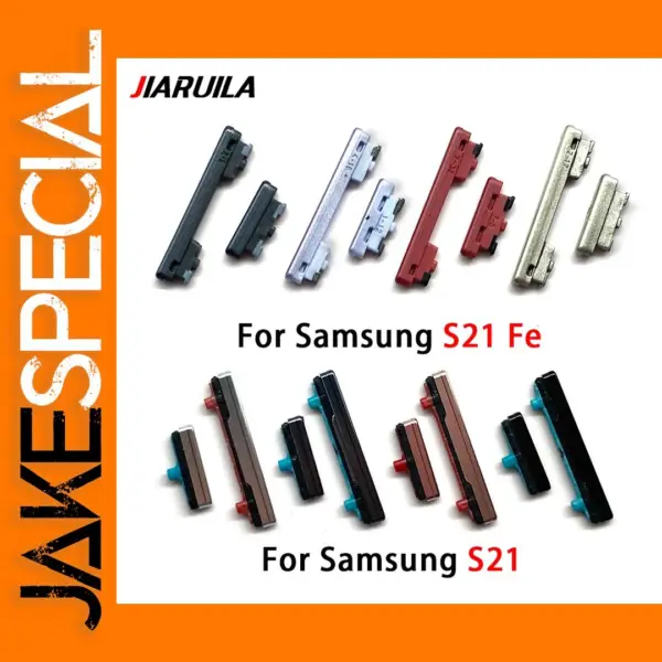 Side Volume & Power Button Set for Samsung S21/S21 Fe/S22 Ultra