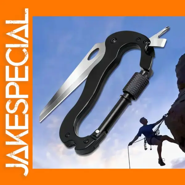 5-in-1 Multifunctional Survival Tool Carabiner