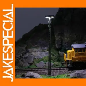 Evemodel 3pcs HO Scale Bright White Lamps