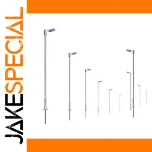 10pcs N Scale Street Lights with Resistors
