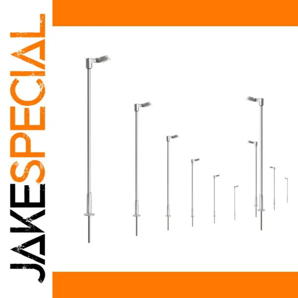 10pcs N Scale Street Lights with Resistors