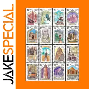 Soviet USSR Stamps Collection 1989-1991 Set