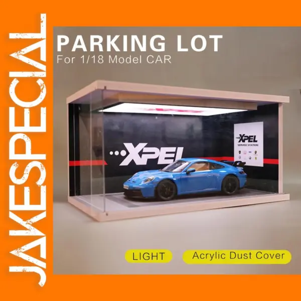 1:18 Scale Car Models Parking Garage Set