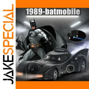 1989 Batmobile Alloy Car Model with Sound