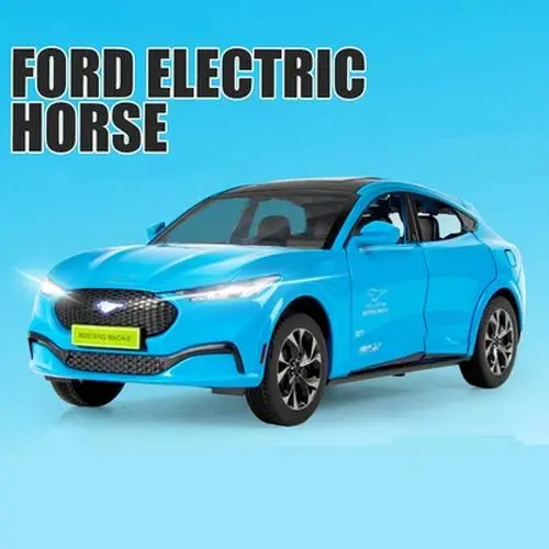 1:24 Ford Mustang Mach-E Alloy Model Car 10 1:24 Ford Mustang Mach-E Alloy Model Car - Image 10