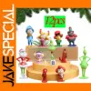12 Pcs Grinch Mini Action Figures Set