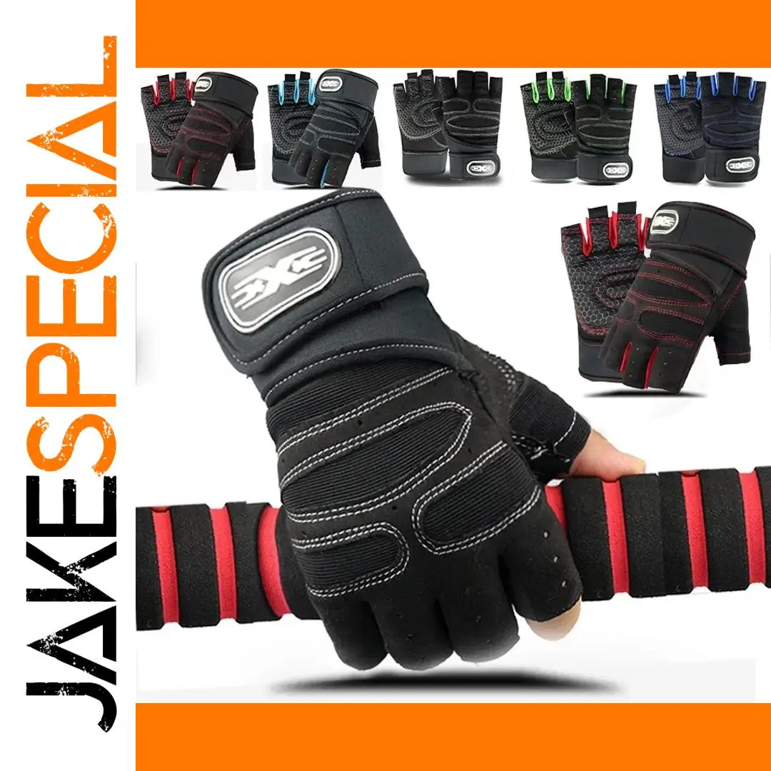 Men's Unisex Breathable Cycling Gloves Model: Fitness Half Finger Gloves 1 Men's Unisex Breathable Cycling Gloves Model: Fitness Half Finger Gloves