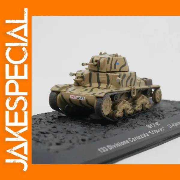 Ixo 1:72 Diecast M 13/40 Tank Model