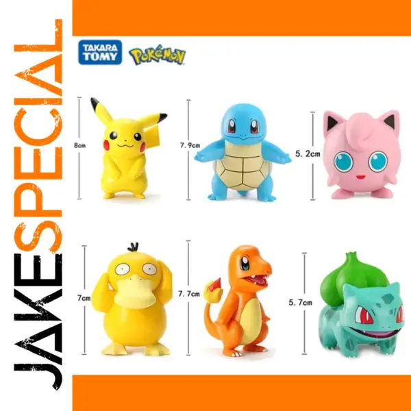 Pokemon Anime Action Figure Set 5-8cm