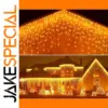 Christmas Outdoor LED Icicle Curtain Lights 3m 220V