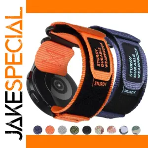 20-22mm Nylon Sport Strap for Galaxy Watch and Huawei GT4