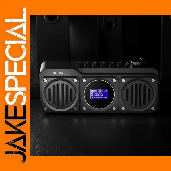 MLOVE BV810 Portable Waterproof Bluetooth Speaker