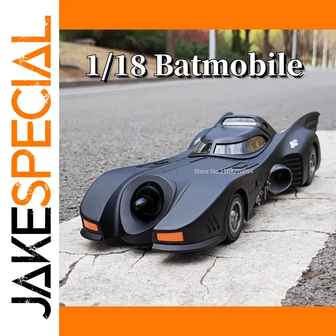 1/18 Batmobile Alloy Diecast Model Car 1 1/18 Batmobile Alloy Diecast Model Car