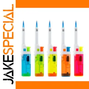 Windproof Inflatable Welding Torch Gas Lighter for Outdoor Barbecue
